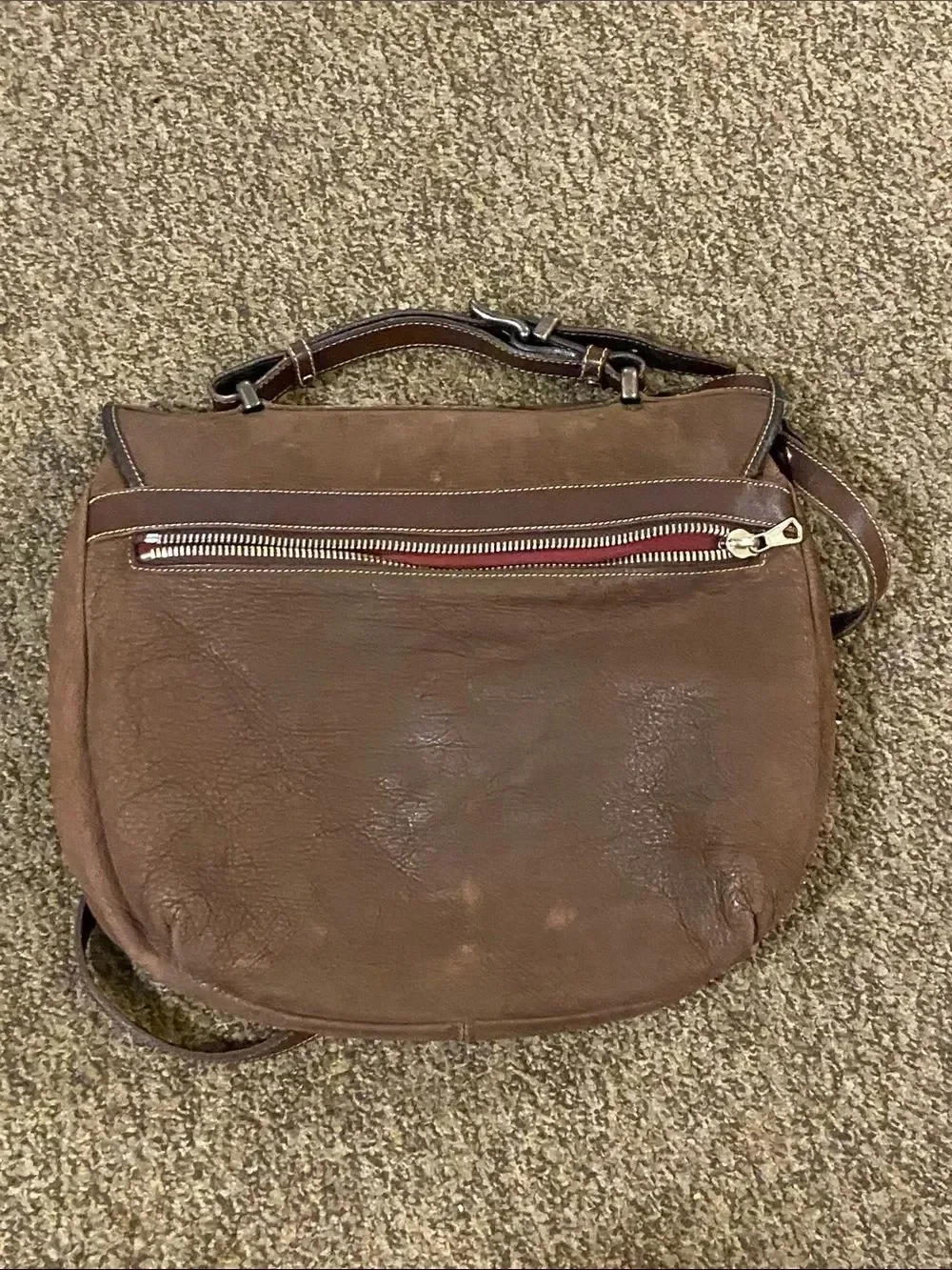 GLD brown leather